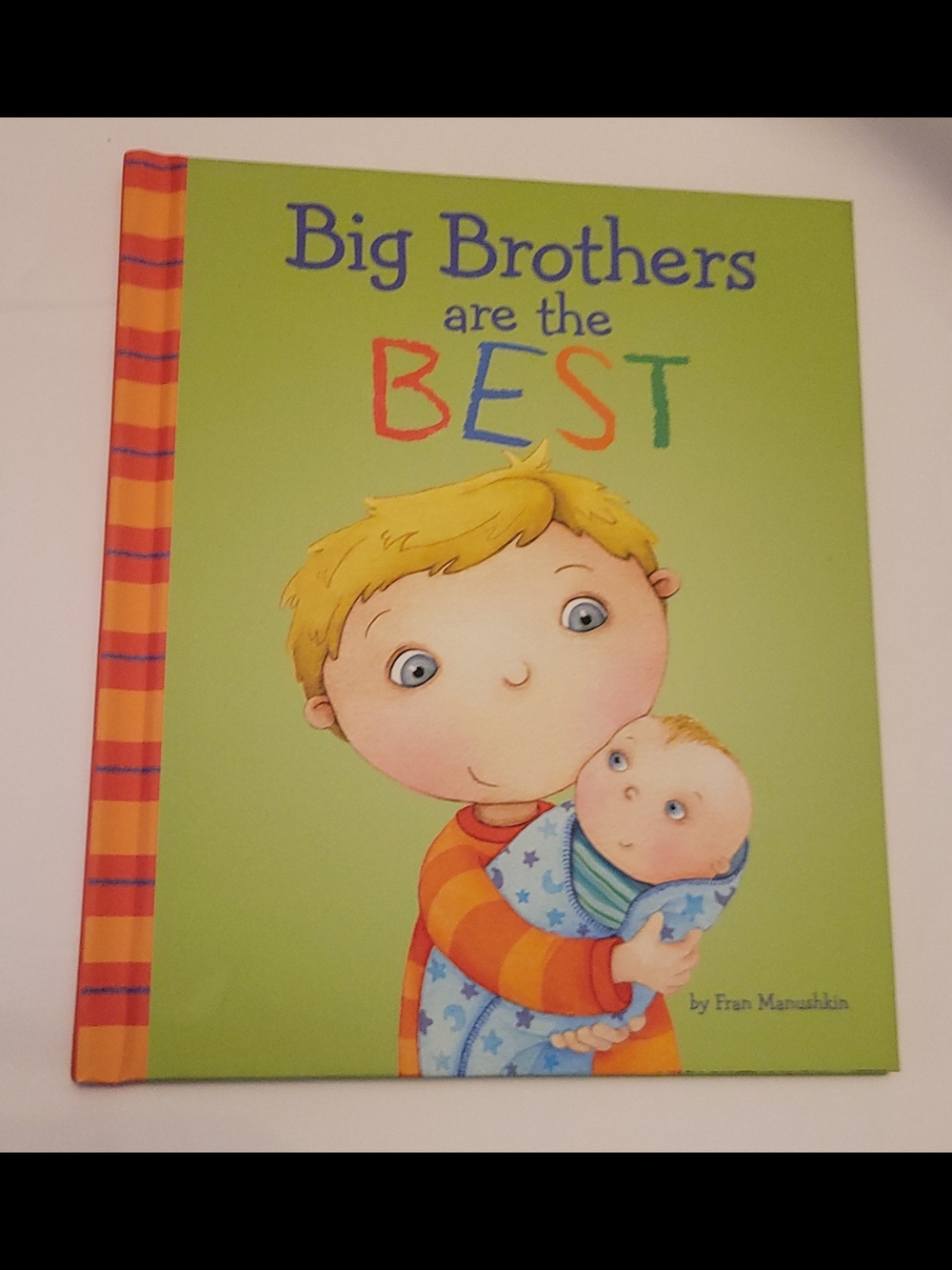 Big Brothers Are the Best - Green Children's Book